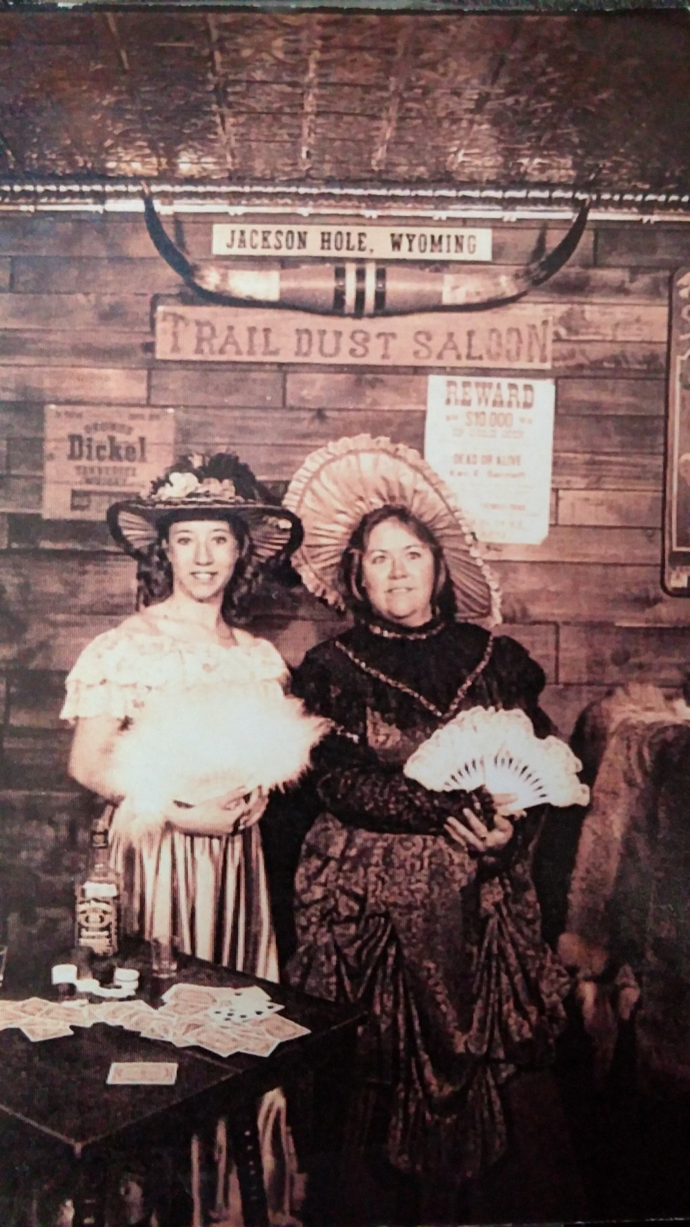 Emmaline Billman with her mother Dena in Jackson Hole Wyoming in 1997.